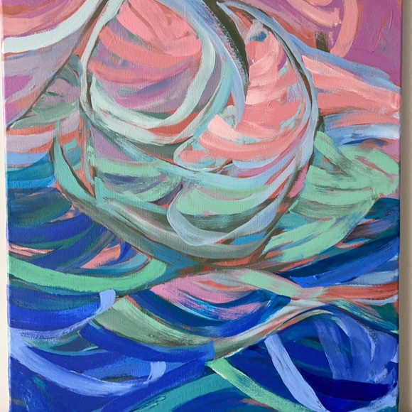 Original abstract painting on canvas - Picture 2 of 5